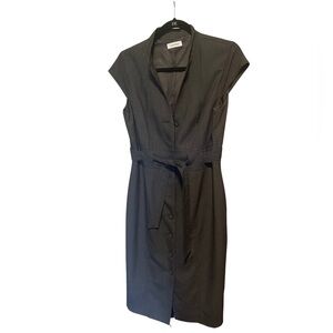 Gray Calvin Klein dress